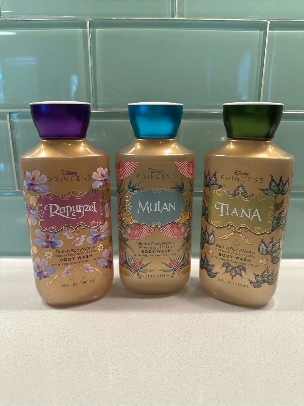 Bath & Body Works Disney Princess Body Wash Trio